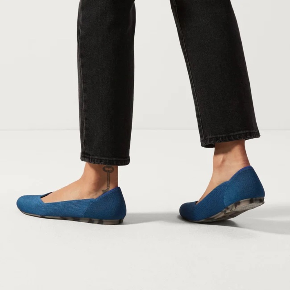 Teal the flat Rothy’s - Picture 2 of 7